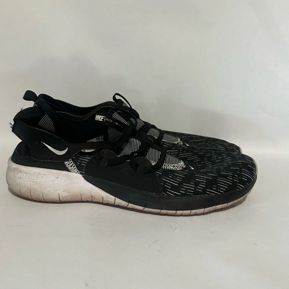 Nike Black and White Performance Sneakers